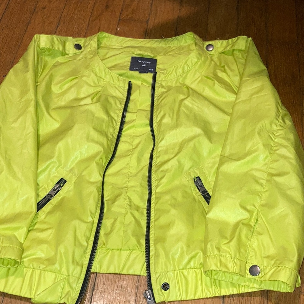 Neon Green Jacket